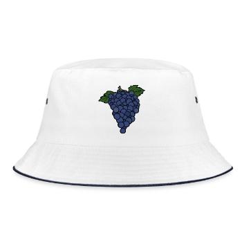Délicieux raisin aux fruits - Bob - blanc/marine - Devant