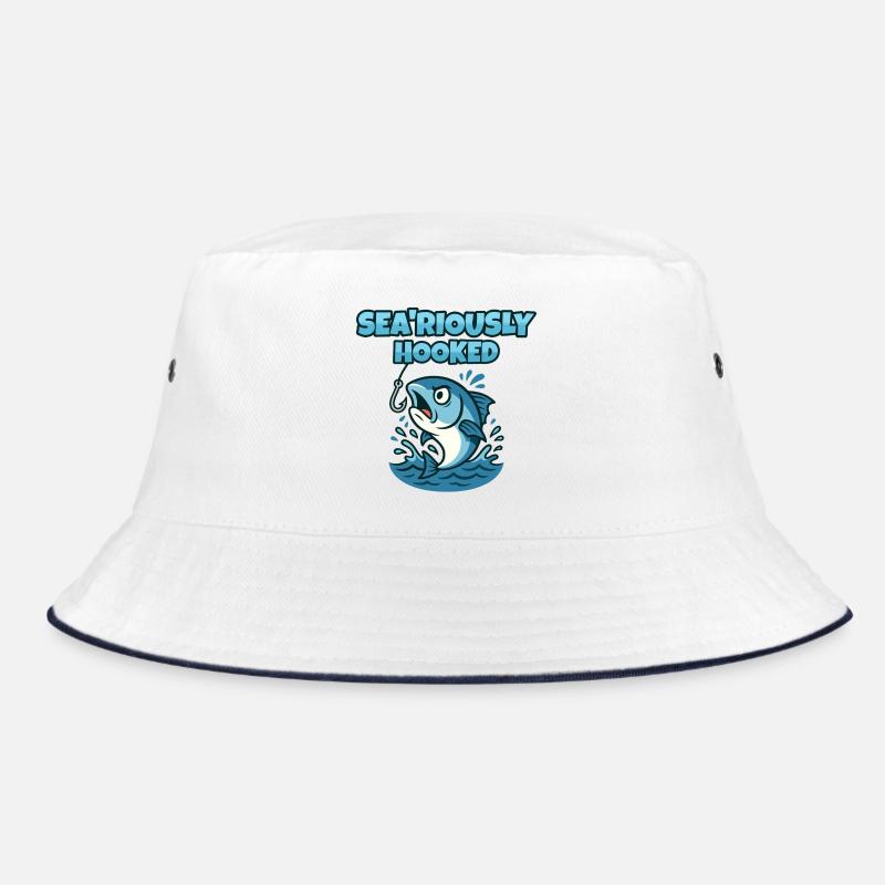 Sea'riously Hooked Bucket Hat
