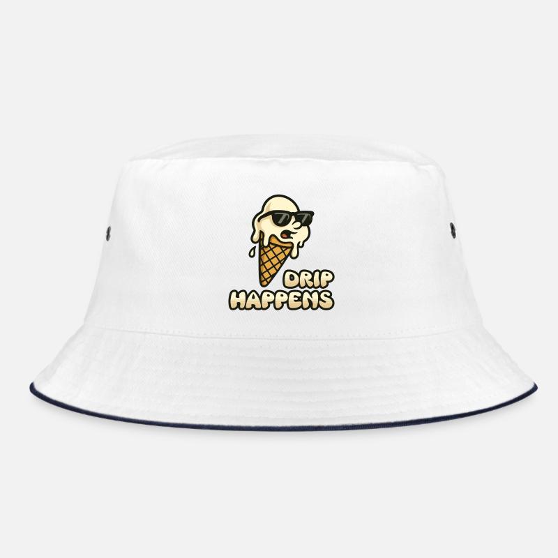 Dripping Icecream Bucket Hat