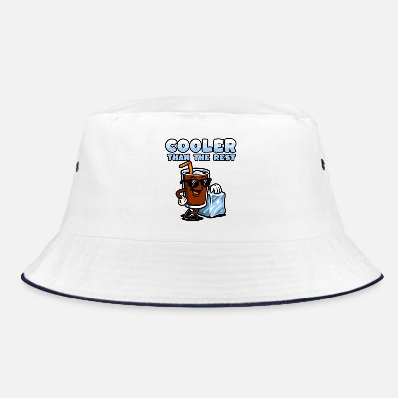 Cola-figur med is og solbriller Bucket Hat