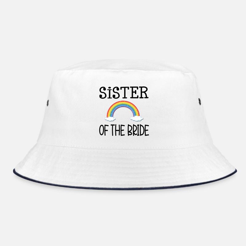 REGENBOGENSCHWESTER DER BRAUT Bucket Hat