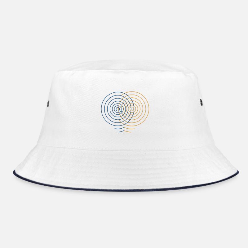 Concentric Interference – Physics Design Bucket Hat