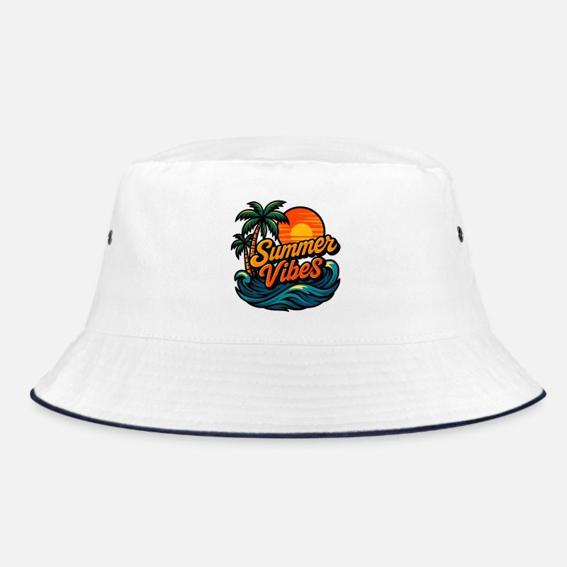 Tropical Sunset Summer Vibes Bucket Hat