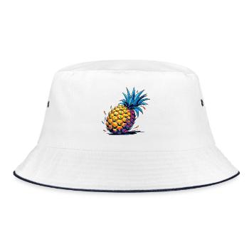 Ananas - Bob - blanc/marine - Devant
