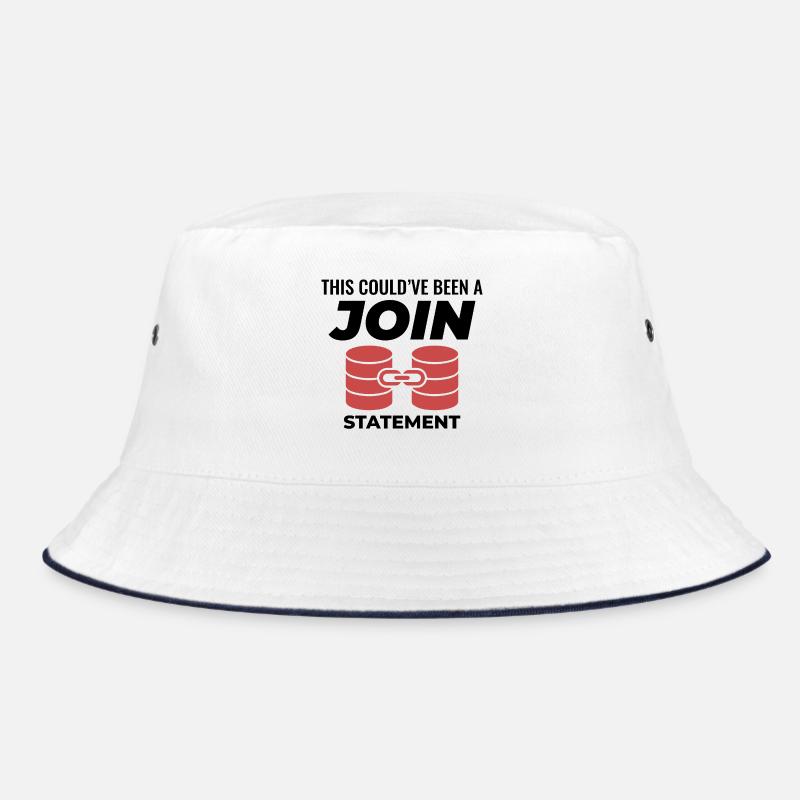 SQL Join Database Statement Programming Data Bucket Hat
