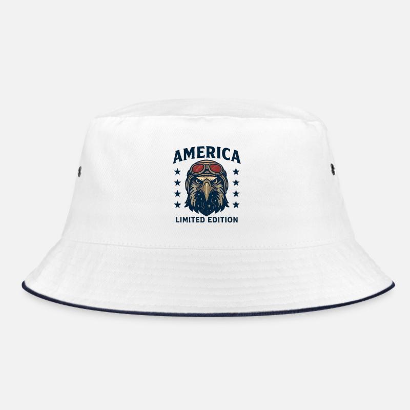 Eagle Pilot America Limitierte Auflage Bucket Hat