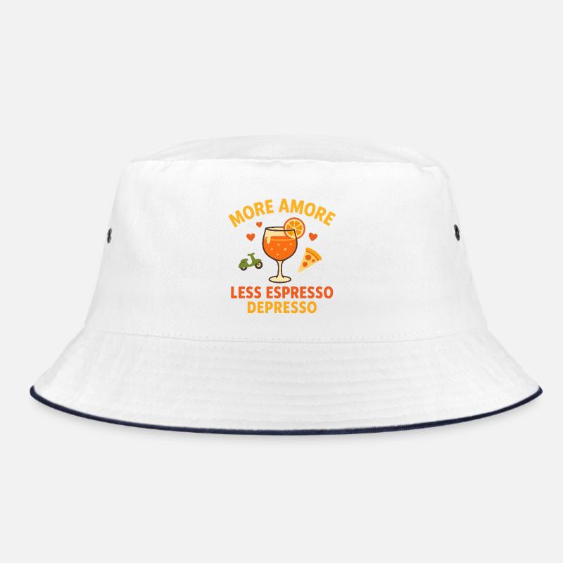 Joie de vivre in drinks design Bucket Hat