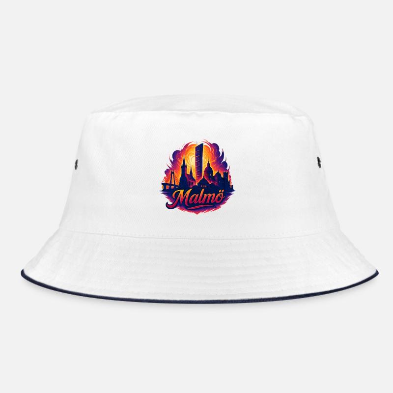 Malmö City Sweden Cool Epic Gift Bucket Hat