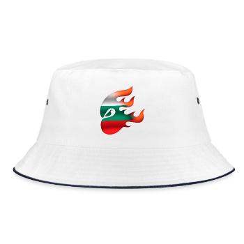 Drapeau de la Bulgarie - Bulgarie - Ninja - Bob - blanc/marine - Devant