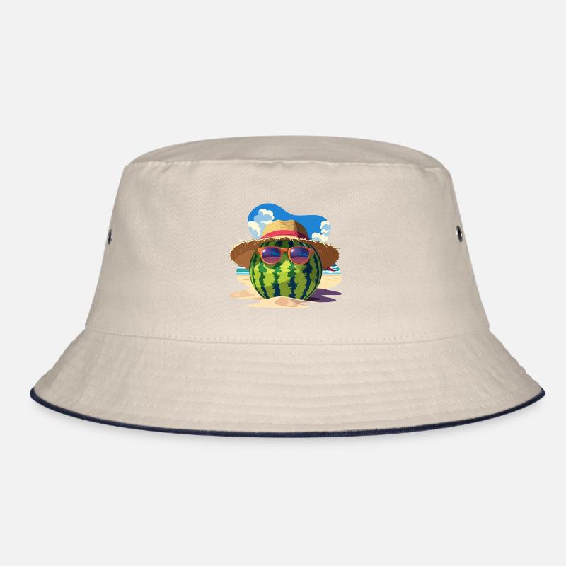 Pastèque été cool douceur sur la plage Bob
