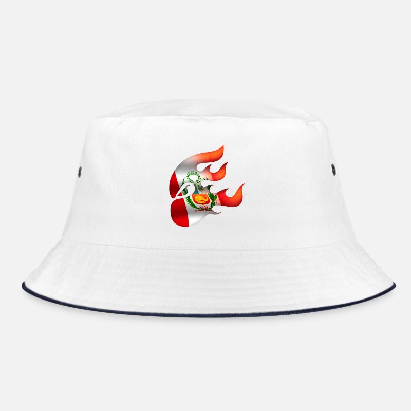 Flagge von Peru - Peru - Ninja Bucket Hat