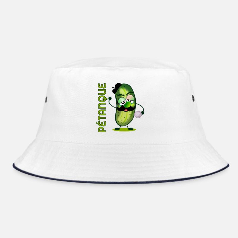 Pétanque Boule Moustache Pickles Bucket Hat