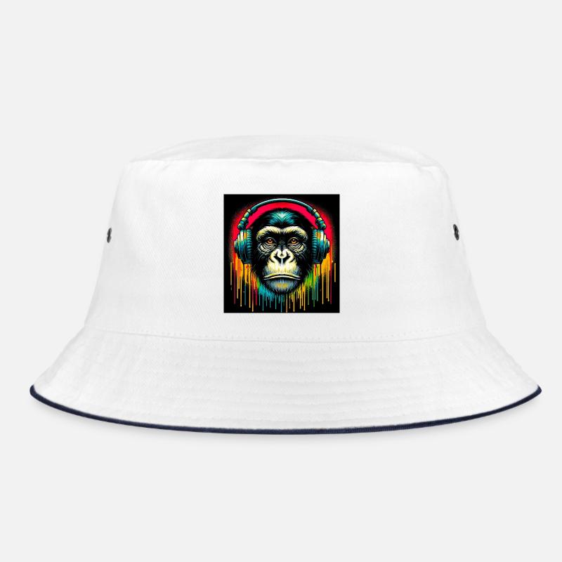 Schimpansen-Affe Bucket Hat