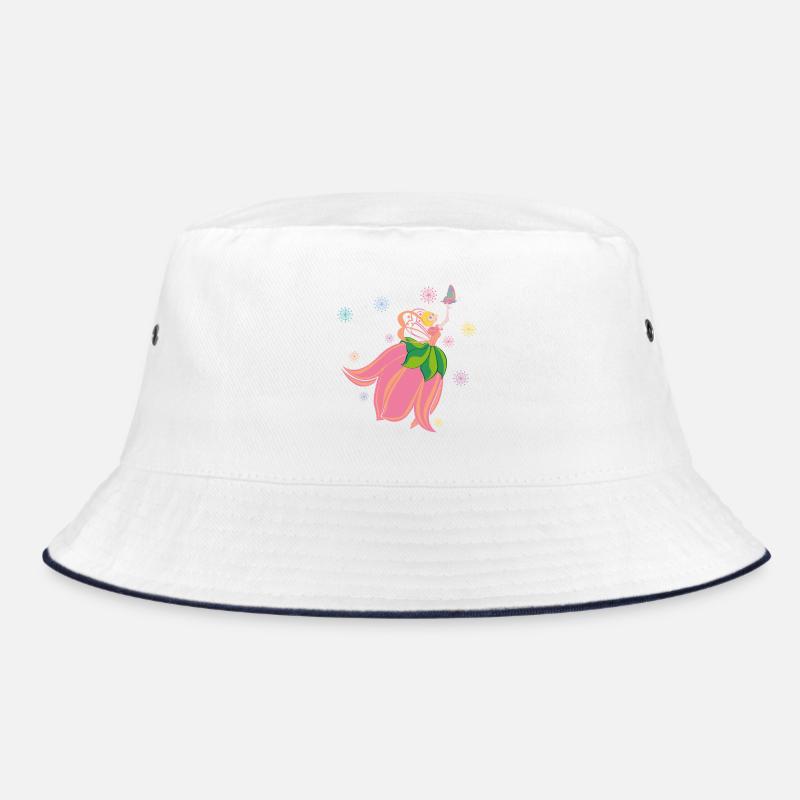 Fabuleuse fée des fleurs avec papillon Bob