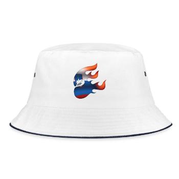 Drapeau slovène - Slovénie - Ninja - Bob - blanc/marine - Devant