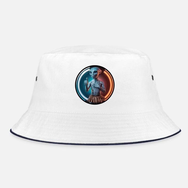 Extraterrestre éveillé - Bob - blanc/marine