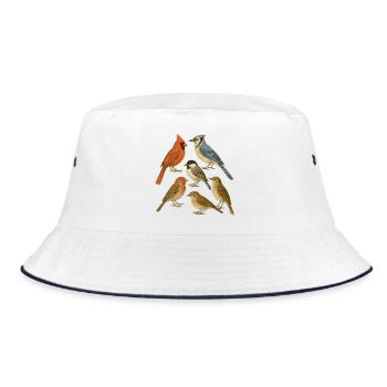 Collection d'Oiseaux Naturel - Bob - blanc/marine - Devant