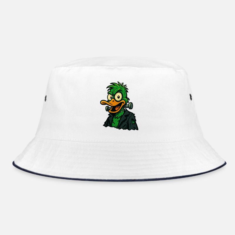 Frankenquack – Crazy Halloween Duck Bucket Hat