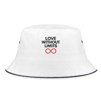 L’amour sans limites Infinity Design - Bob - blanc/marine - Devant