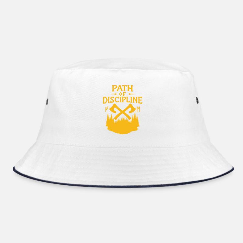 Weg der Disziplin Motivational Design Bucket Hat