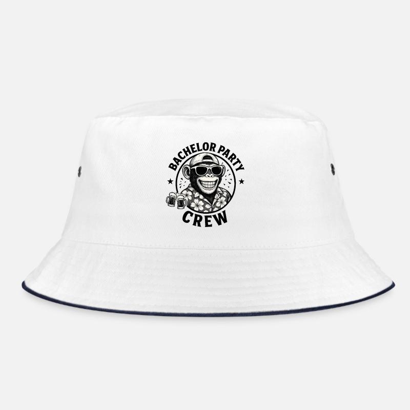 Bachelor Party Bachelor Monkey Bucket Hat