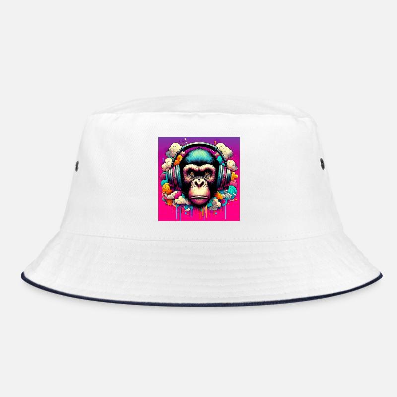 Schimpansen-Affe Bucket Hat