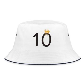 10 - Bob - blanc/marine - Devant
