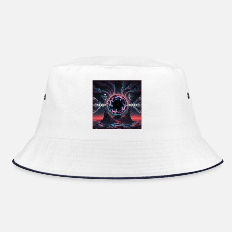 Cosmic Rift Dreamscape Design - Bob - blanc/marine