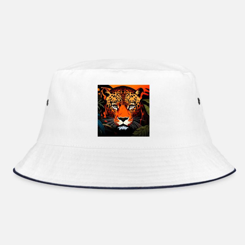 Wild Leopard Graphic Bucket Hat