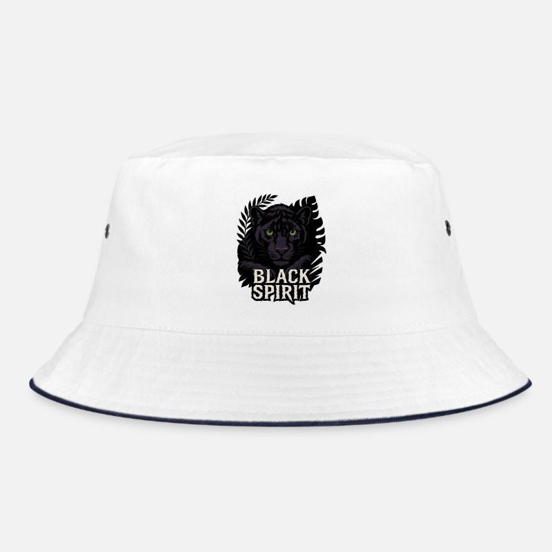 Black Spirit – Panthère - Bob - blanc/marine