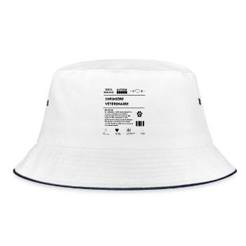 ASV_chien_chat_-1- - Bob - blanc/marine - Devant