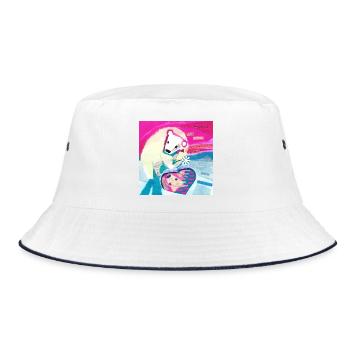 Affiche du profil d’Eisbaer - Bob - blanc/marine - Devant