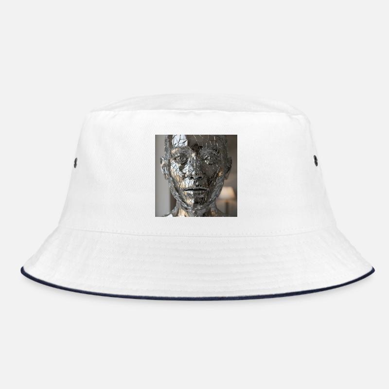 Faceted Body Sculpture Bucket Hat