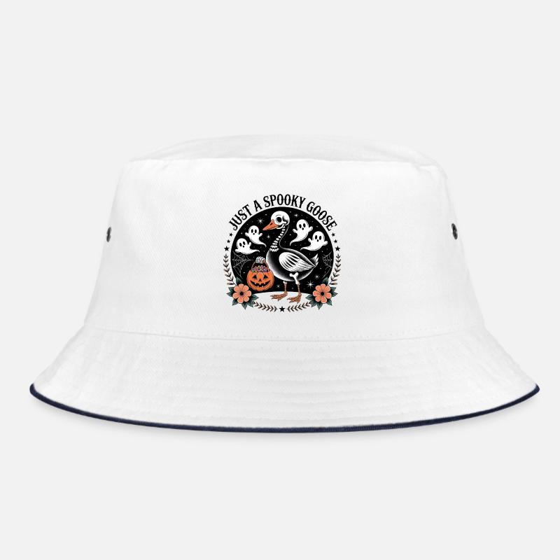 Just a Spooky Goose Bucket Hat