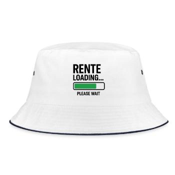 Rente Chargement veuillez patienter - Bob - blanc/marine - Devant