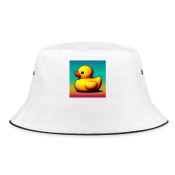 Caneton Canard Canard Canard - Bob - blanc/marine - Devant