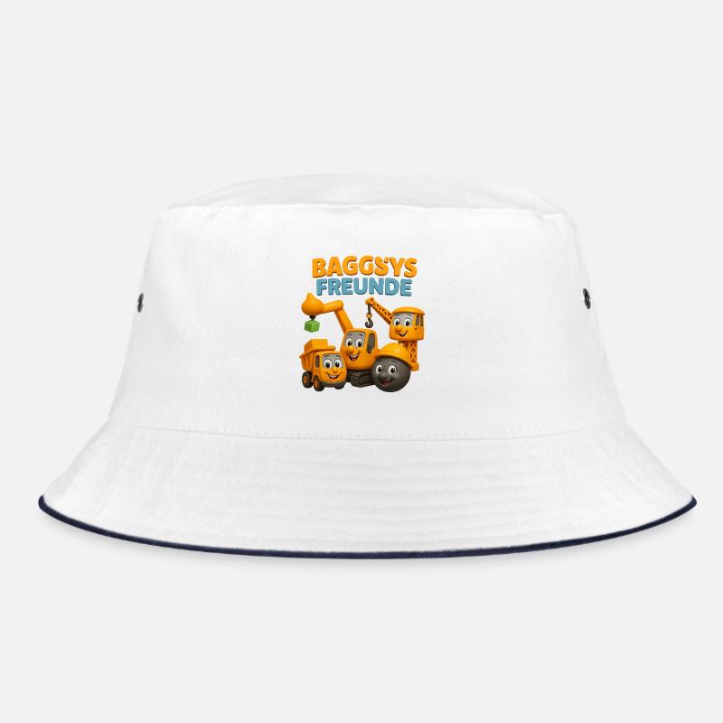 Baggys Baugeräte Kinderdesign Bucket Hat