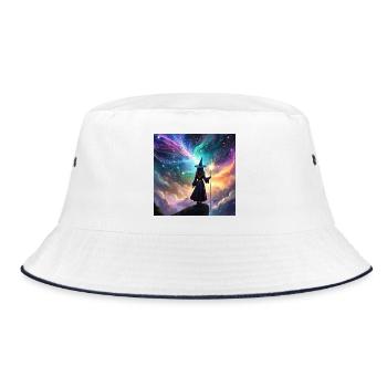Magical Sorceress - Be the Light in the Dark - Bucket Hat - white/navy - Front