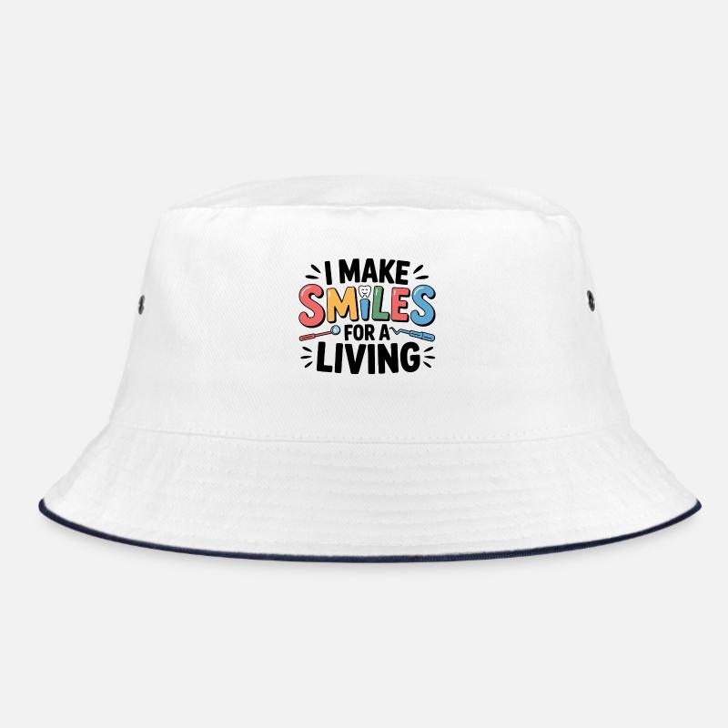 Crowns Bridges Craftsmanship Dental Lab Tech Bucket Hat