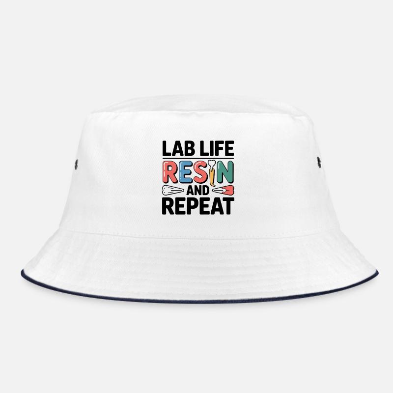 Lab Life Resin and Repeat  Bucket Hat
