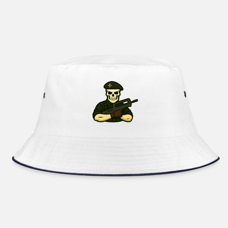 Fremder Schädeldier Bucket Hat