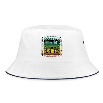 Design de motivation Unity avec des couleurs Reggae - Bob - blanc/marine - Devant