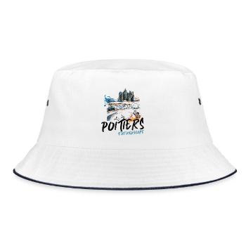 Futurescope, couleurs Neon Abstract - Bob - blanc/marine - Devant