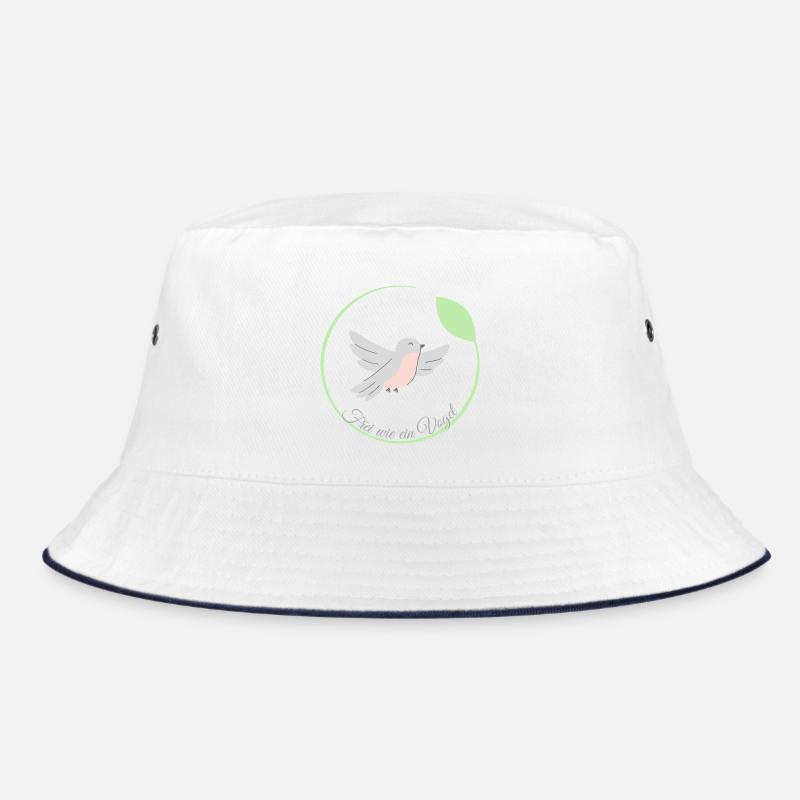 Libre comme un oiseau - Bob - blanc/marine