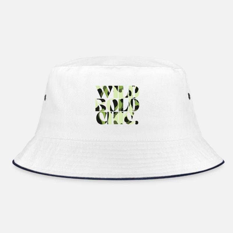 Wild Bold Chic Camouflage Chic Bucket Hat