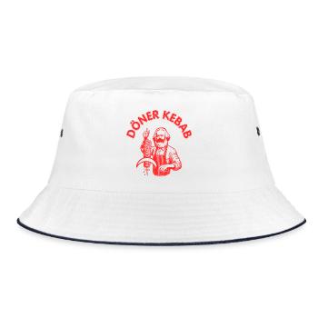 Döner kebab - Bob - blanc/marine - Devant