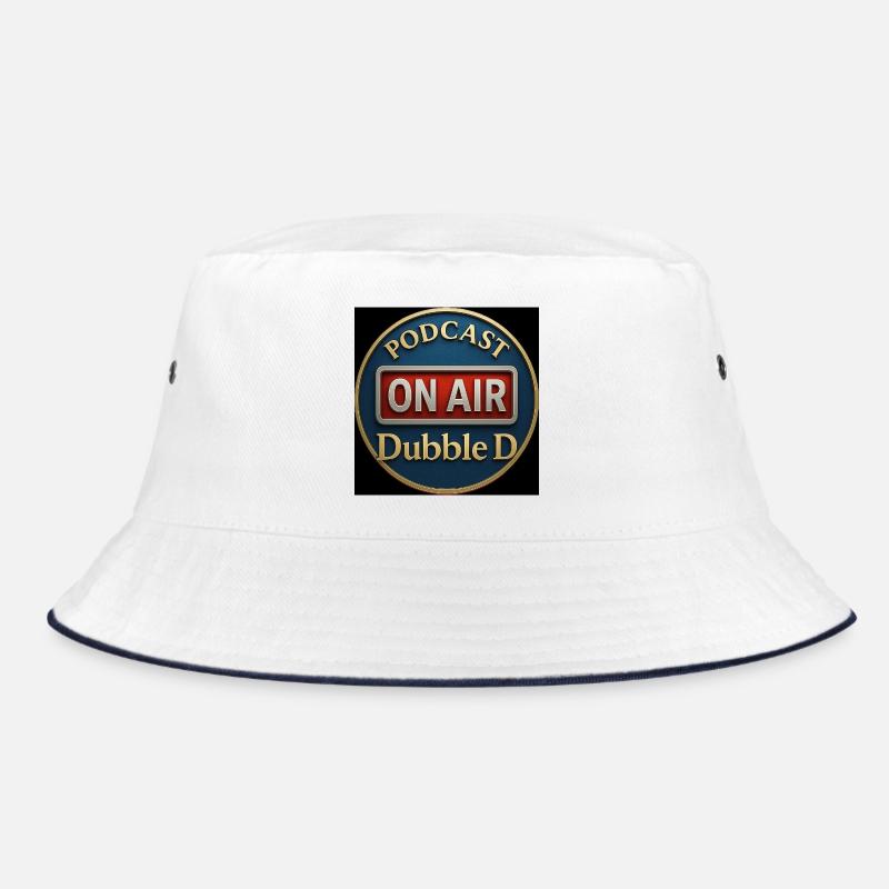 Podcast On Air Dubble D Badge Bucket Hat