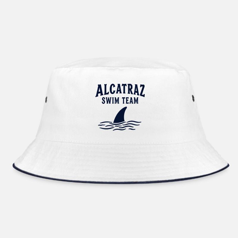 Alcatraz Schwimmteam Ironie Spruch Bucket Hat