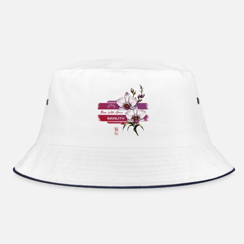 Orchid Bloom With Grace Bucket Hat