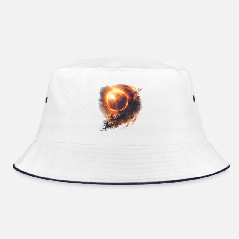 Sunfire Orb Art Bucket Hat